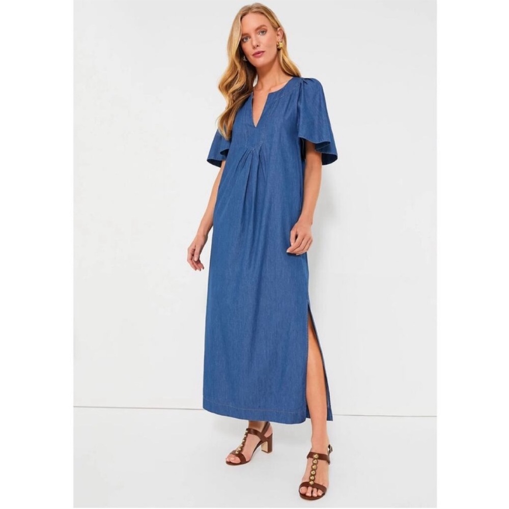 Pomander Place Blue Maxi Dress